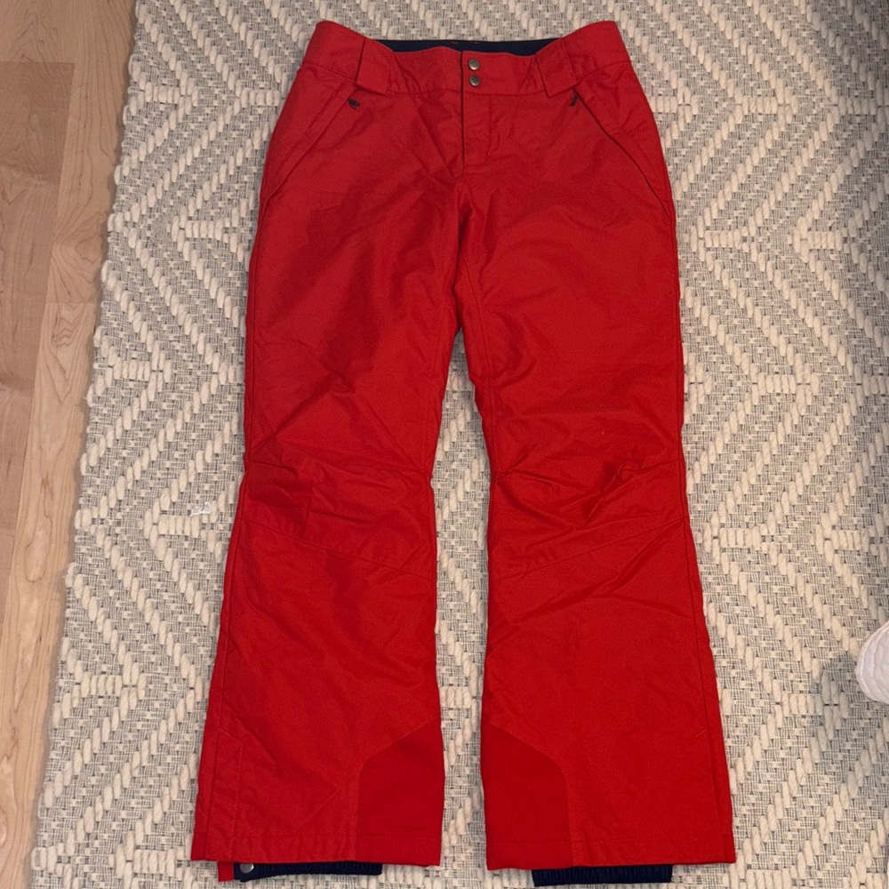 Women's Red Ski Pants